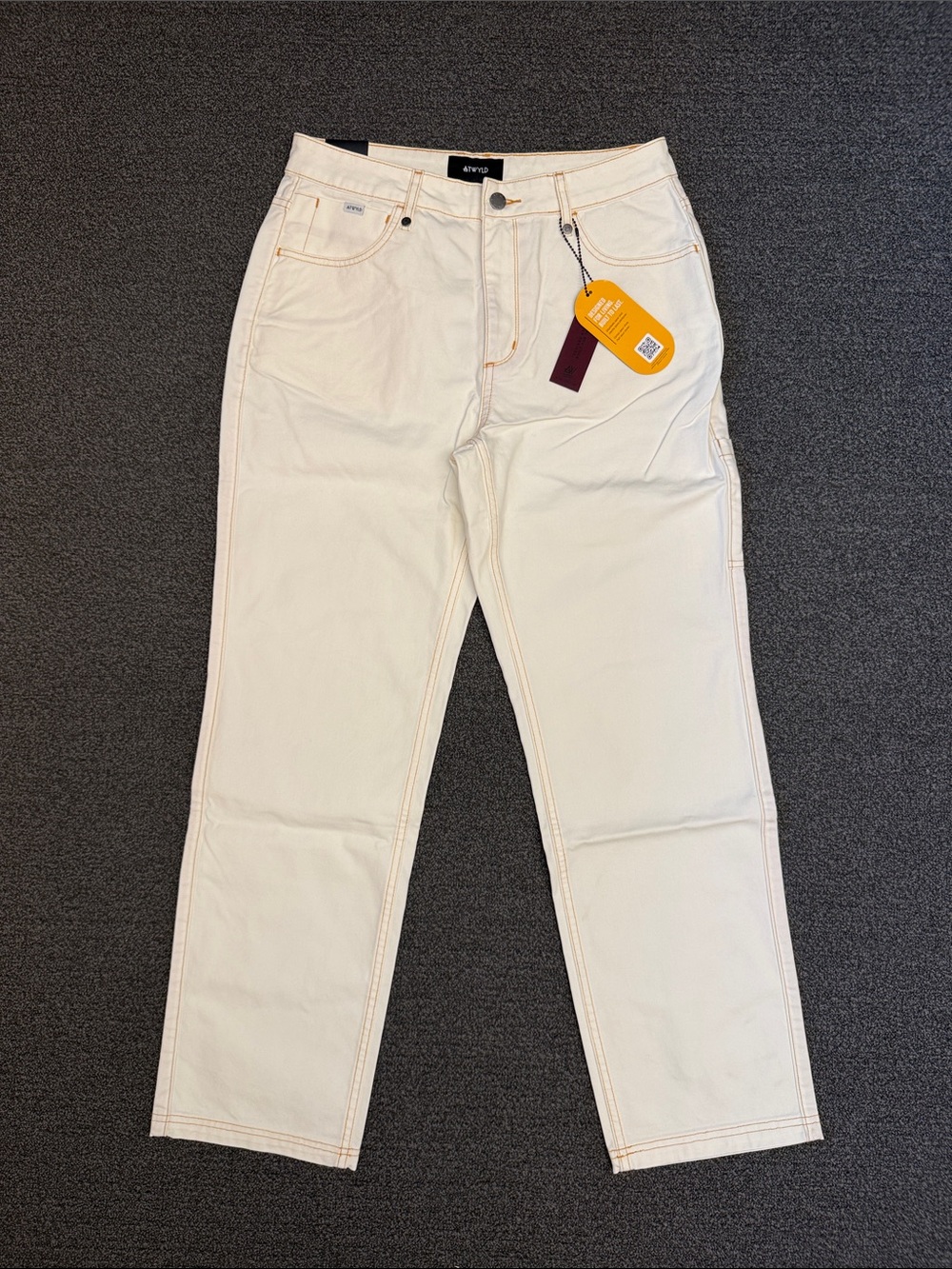 ATWYLD Women’s Union Chino Pants in Vintage  White